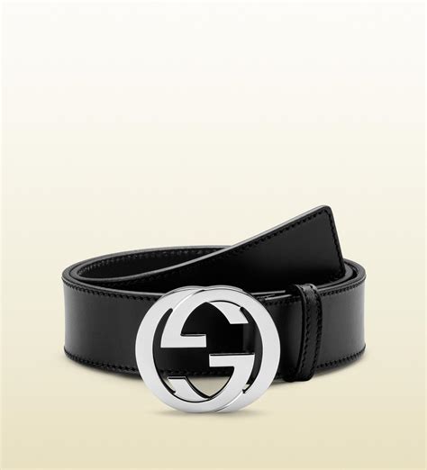 gucci belt silver mens